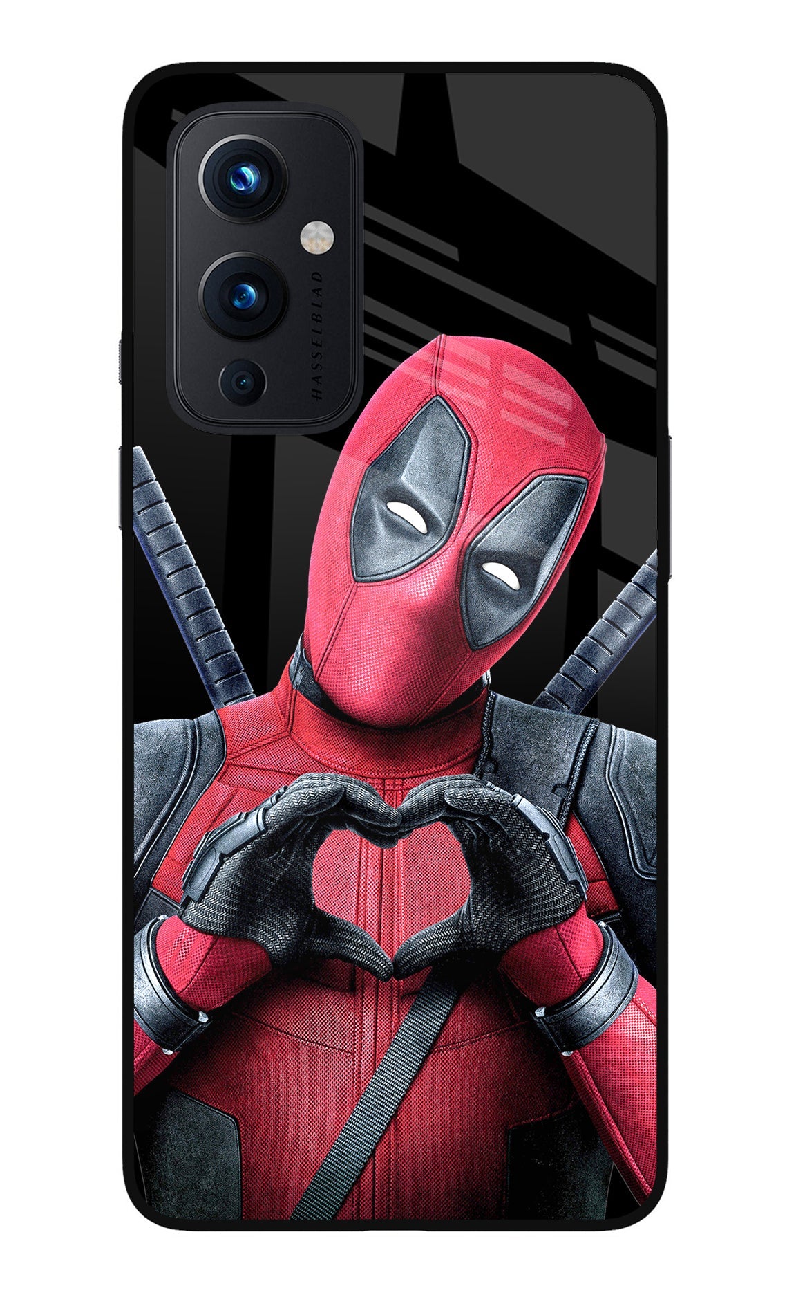 Deadpool Oneplus 9 Glass Case