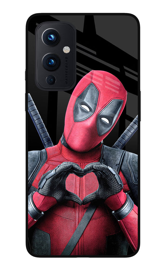 Deadpool Oneplus 9 Glass Case