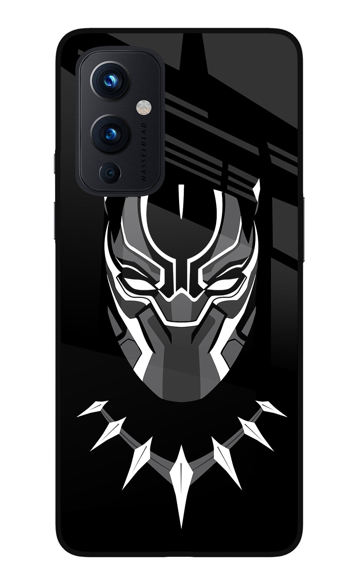 Black Panther Oneplus 9 Glass Case