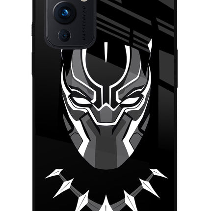 Black Panther Oneplus 9 Glass Case