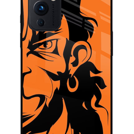 Hanuman Oneplus 9 Glass Case