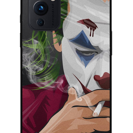 Joker Smoking Oneplus 9 Glass Case