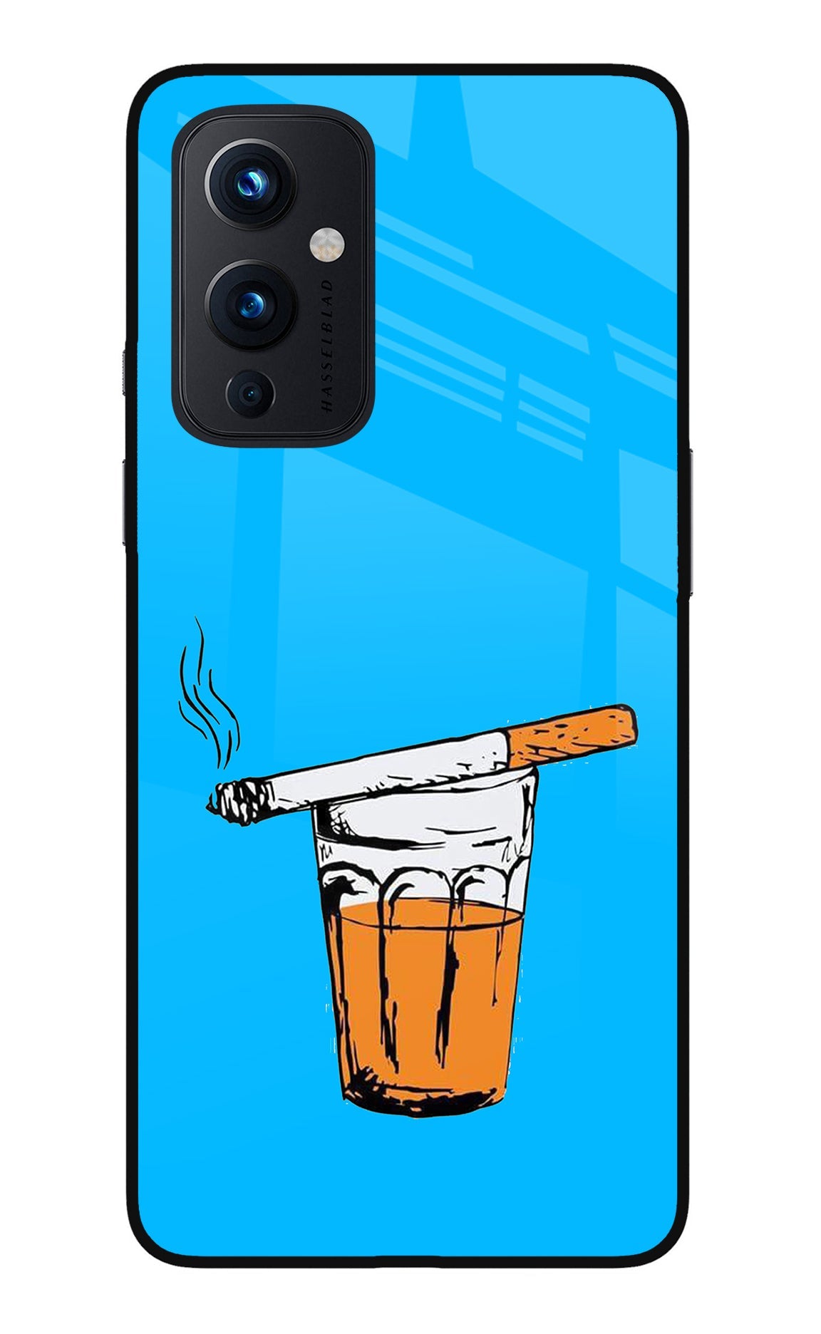 Chai Sutta Oneplus 9 Glass Case