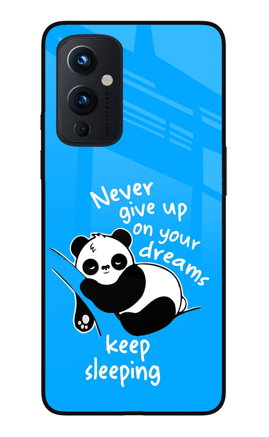 Keep Sleeping Oneplus 9 Glass Case