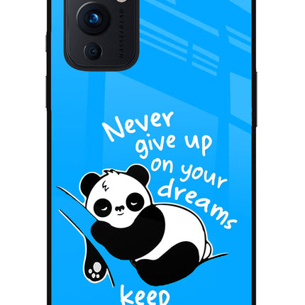 Keep Sleeping Oneplus 9 Glass Case