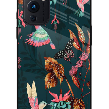 Birds Oneplus 9 Glass Case