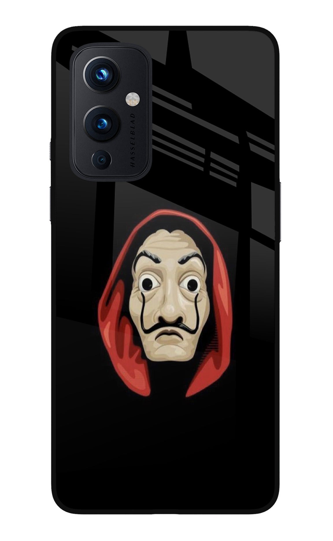 Money Heist Oneplus 9 Glass Case