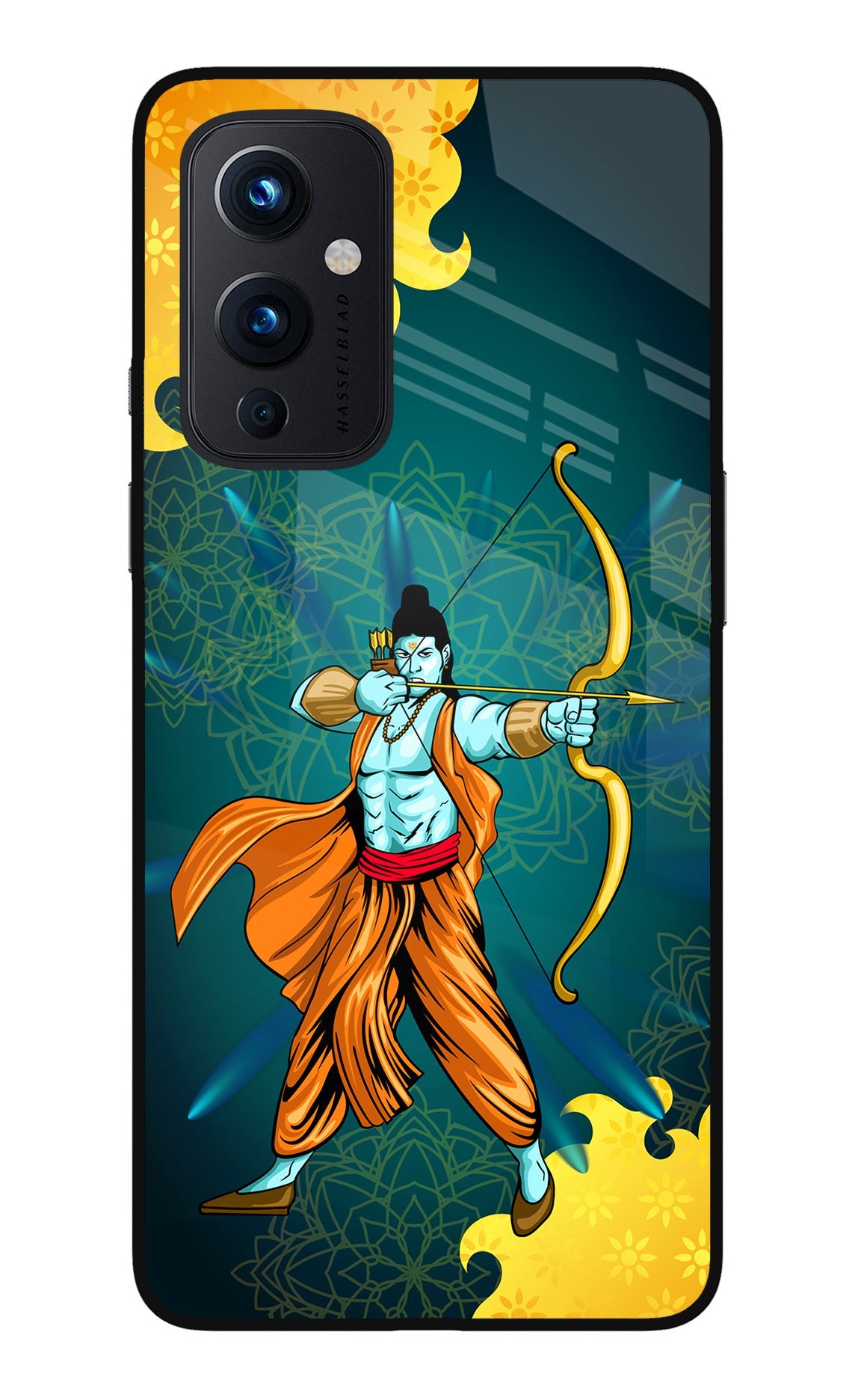 Lord Ram - 6 Oneplus 9 Glass Case