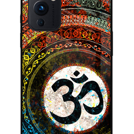 Om Cultural Oneplus 9 Glass Case