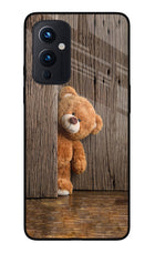 Teddy Wooden Oneplus 9 Glass Case