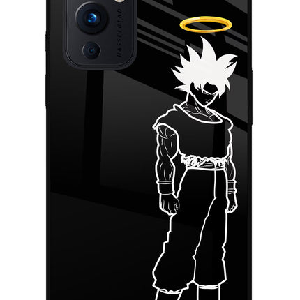 DBS Character Oneplus 9 Glass Case Back Cover by Casekaro