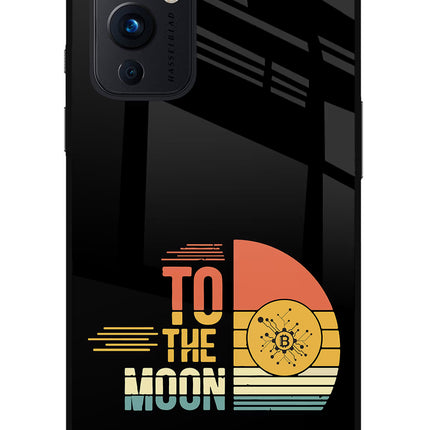 To the Moon Oneplus 9 Glass Case