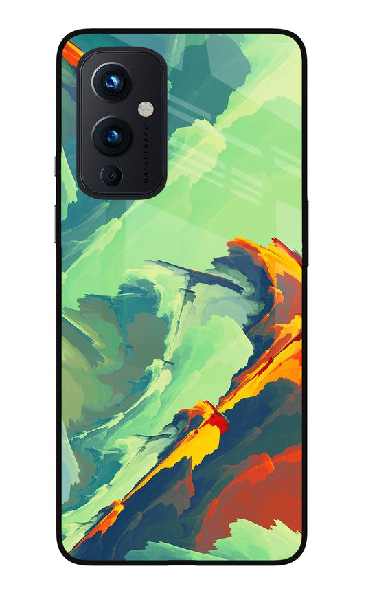 Paint Art Oneplus 9 Glass Case