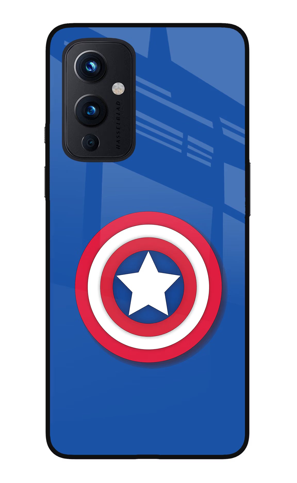 Shield Oneplus 9 Glass Case Back Cover by Casekaro