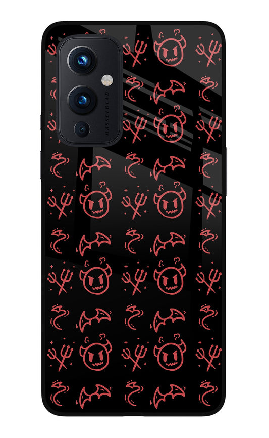 Devil Oneplus 9 Glass Case