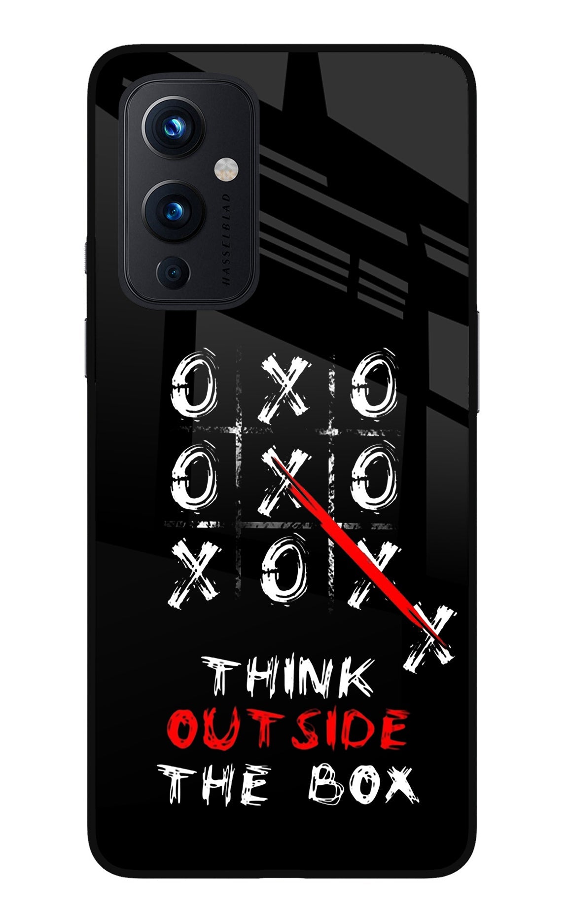 Think out of the BOX Oneplus 9 Glass Case