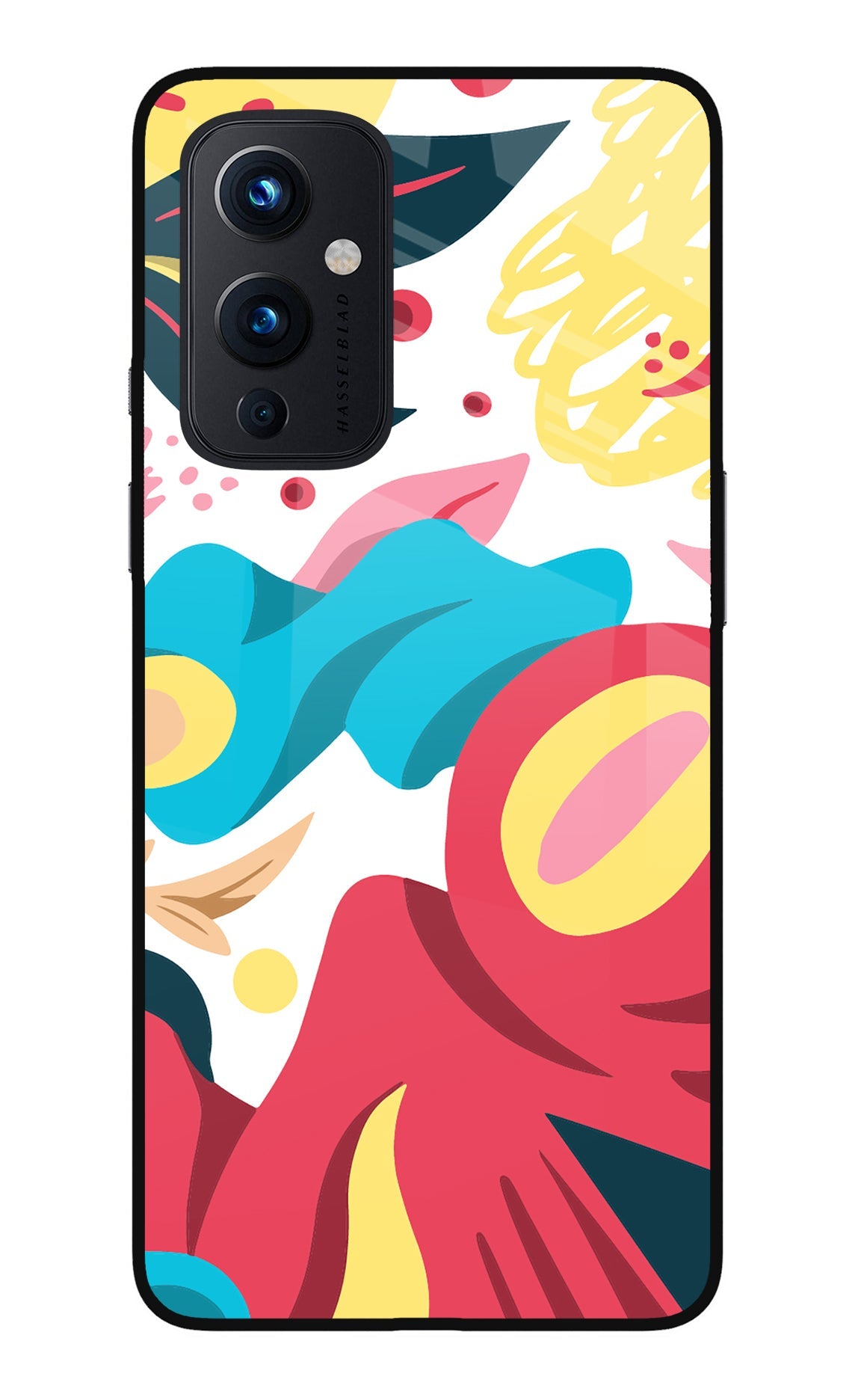 Trippy Art Oneplus 9 Glass Case