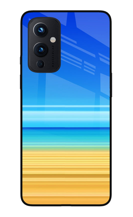 Beach Art Oneplus 9 Glass Case