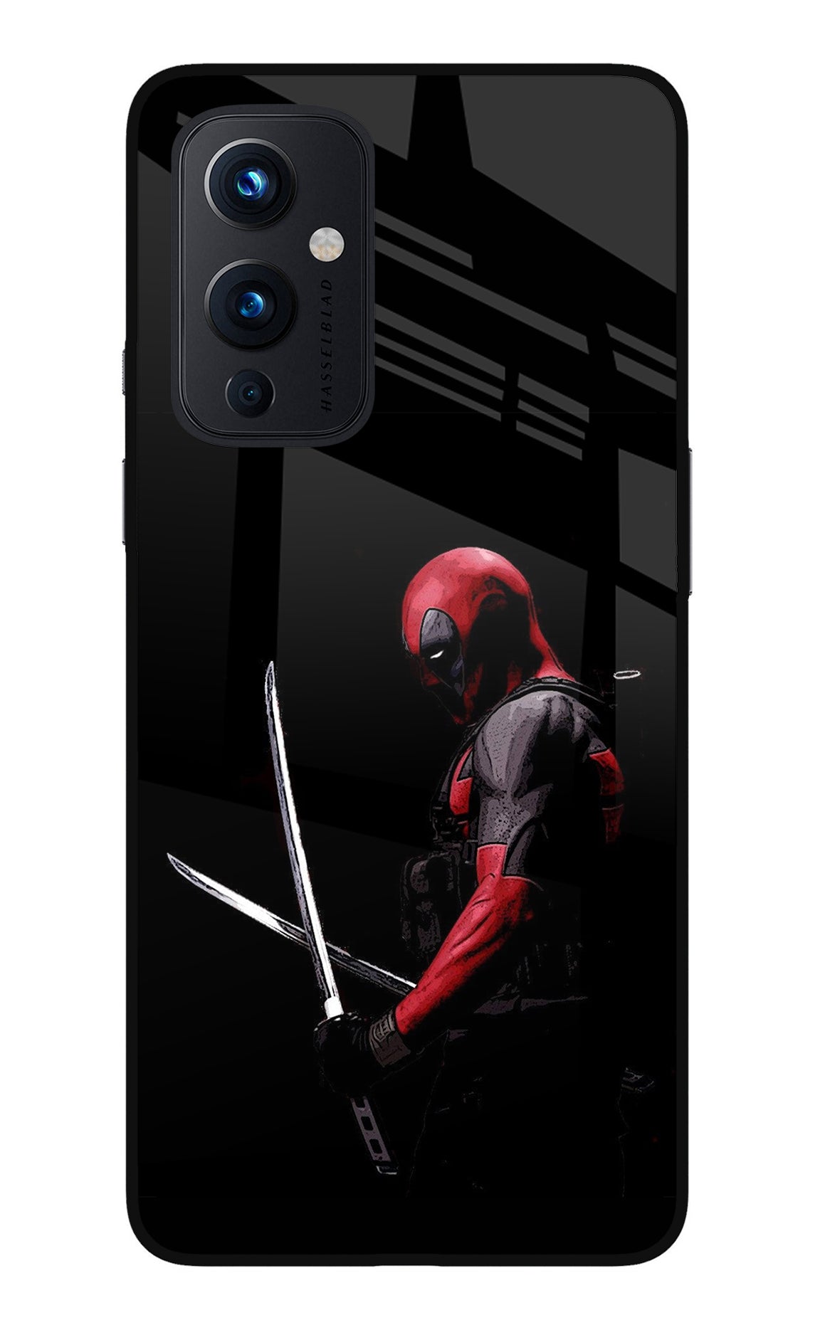 Deadpool Oneplus 9 Glass Case