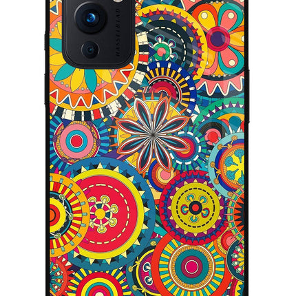 Gol Gol Art Oneplus 9 Glass Case