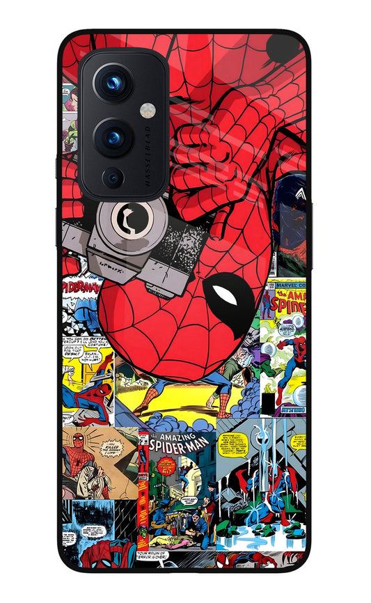 Spider Man Oneplus 9 Glass Case