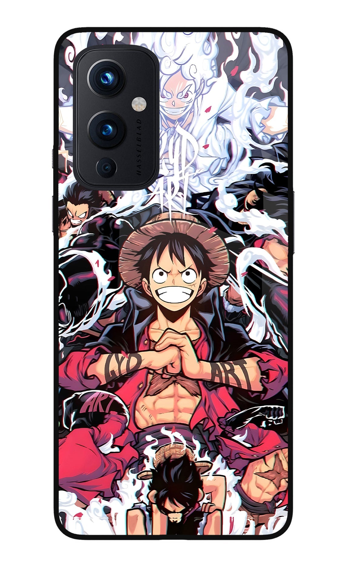 One Piece Anime Oneplus 9 Glass Case