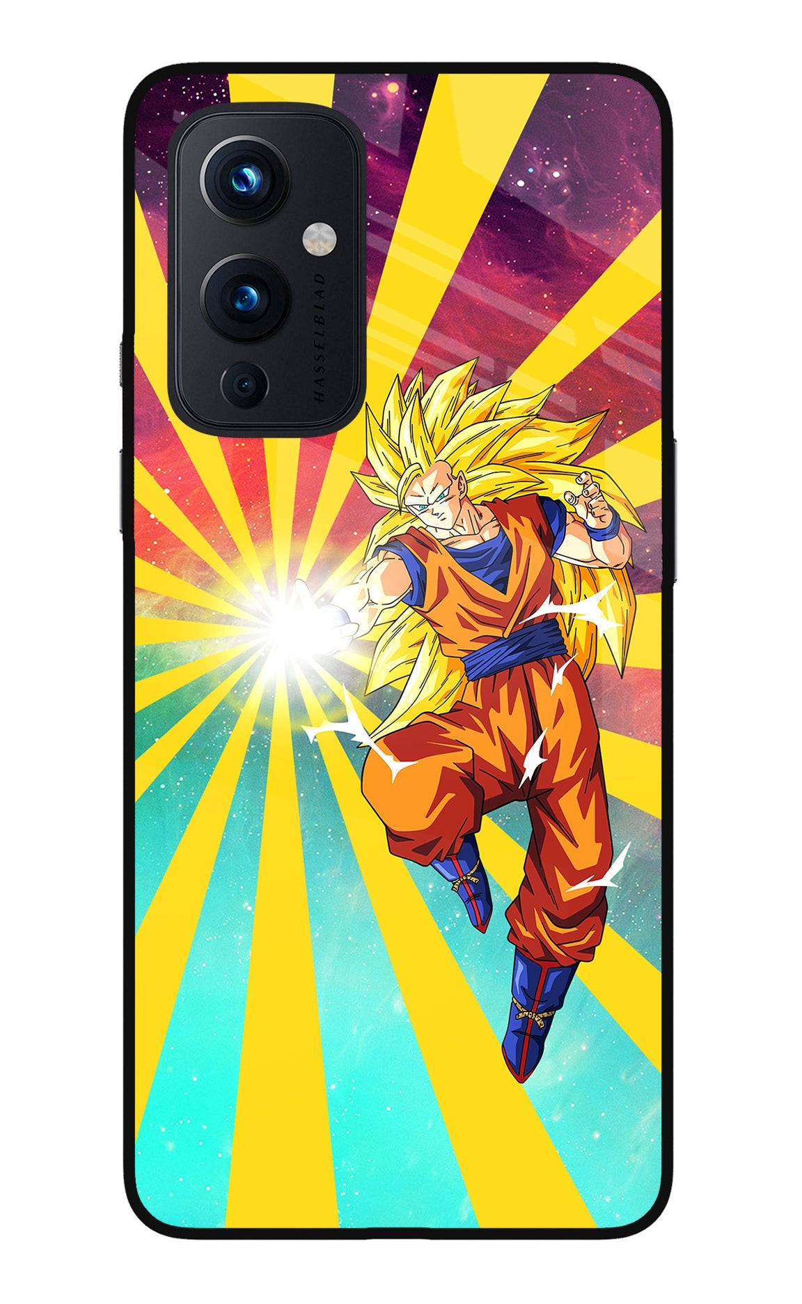 Goku Super Saiyan Oneplus 9 Glass Case