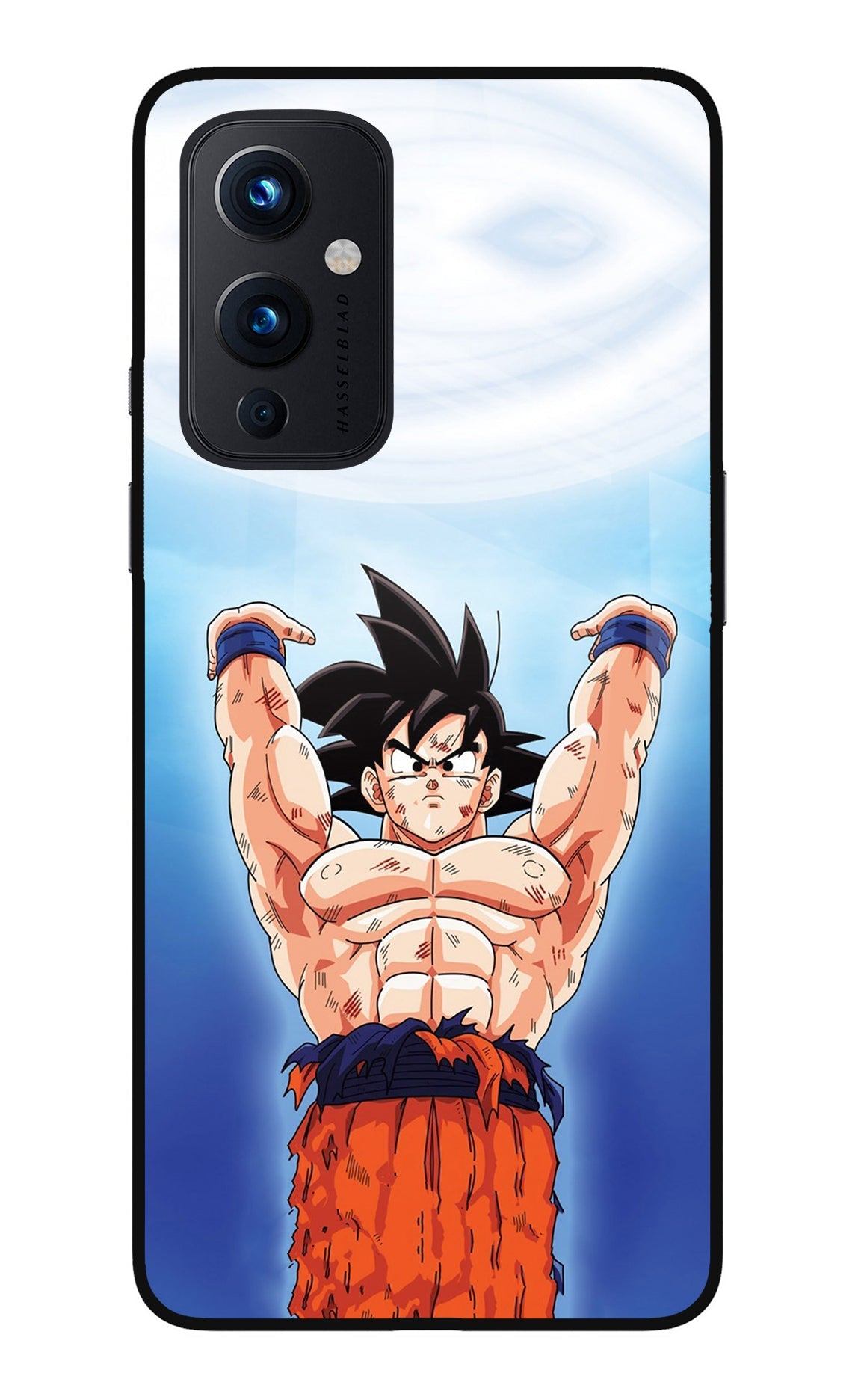 Goku Power Oneplus 9 Glass Case