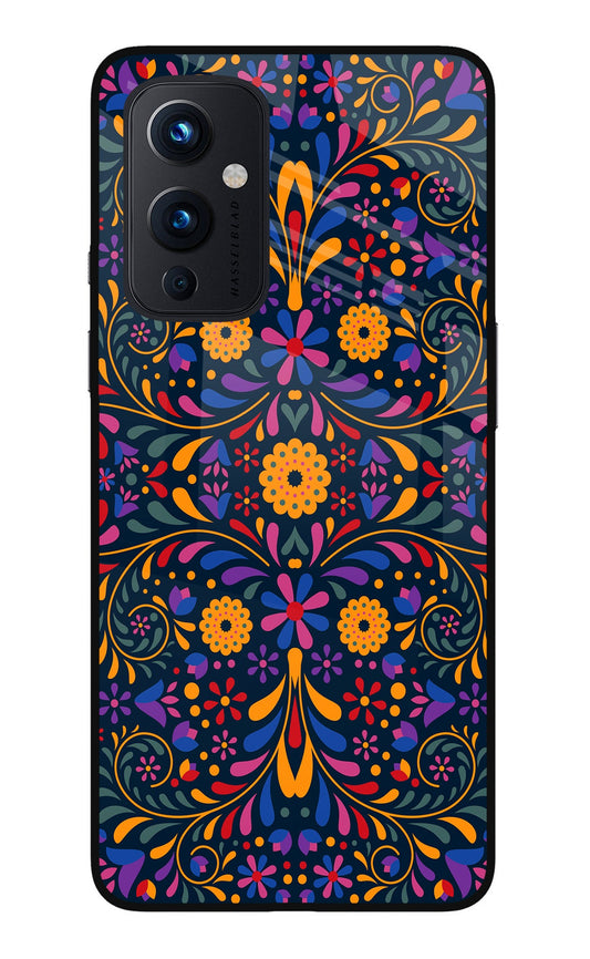 Mexican Art Oneplus 9 Glass Case