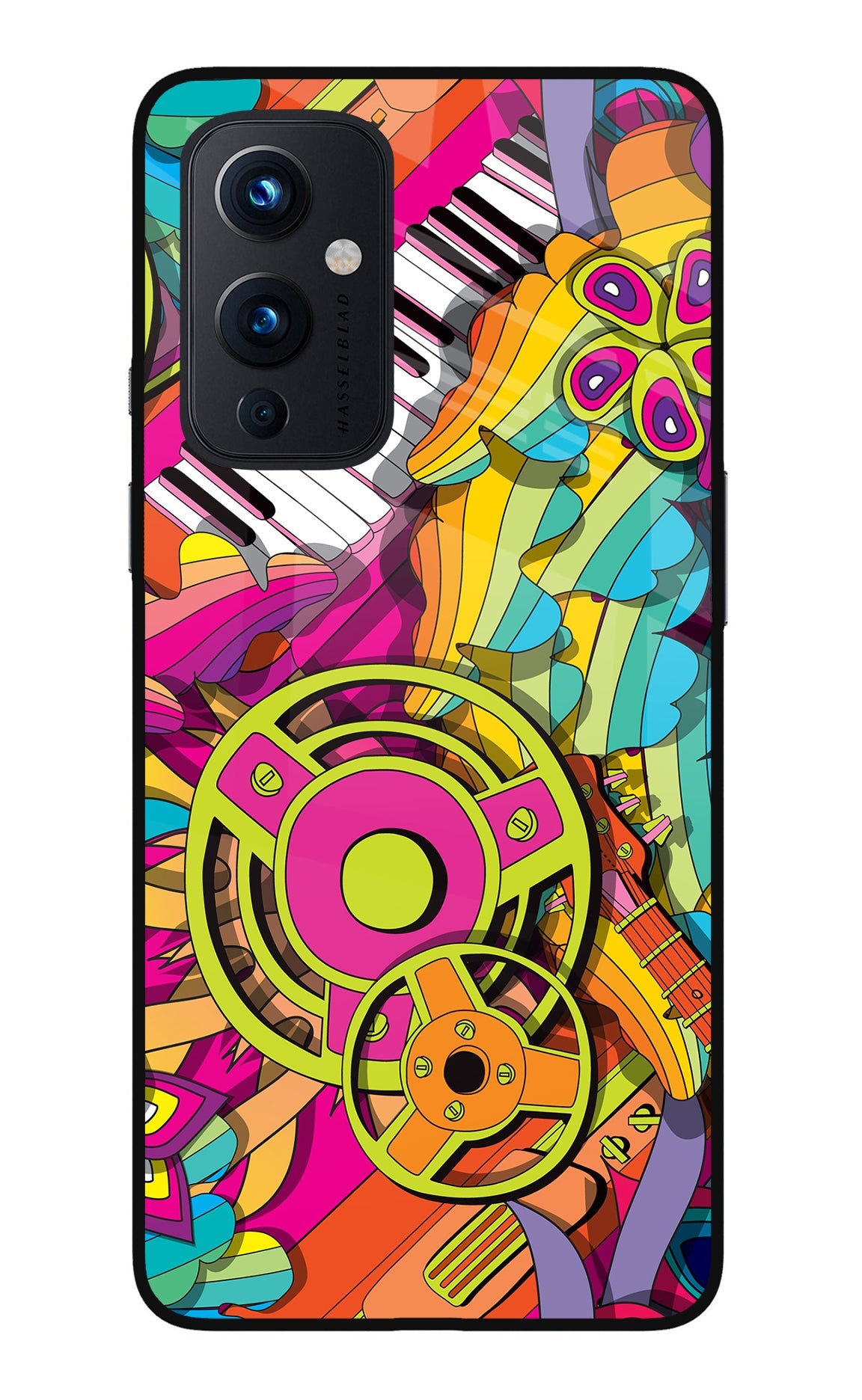 Music Doodle Oneplus 9 Back Cover