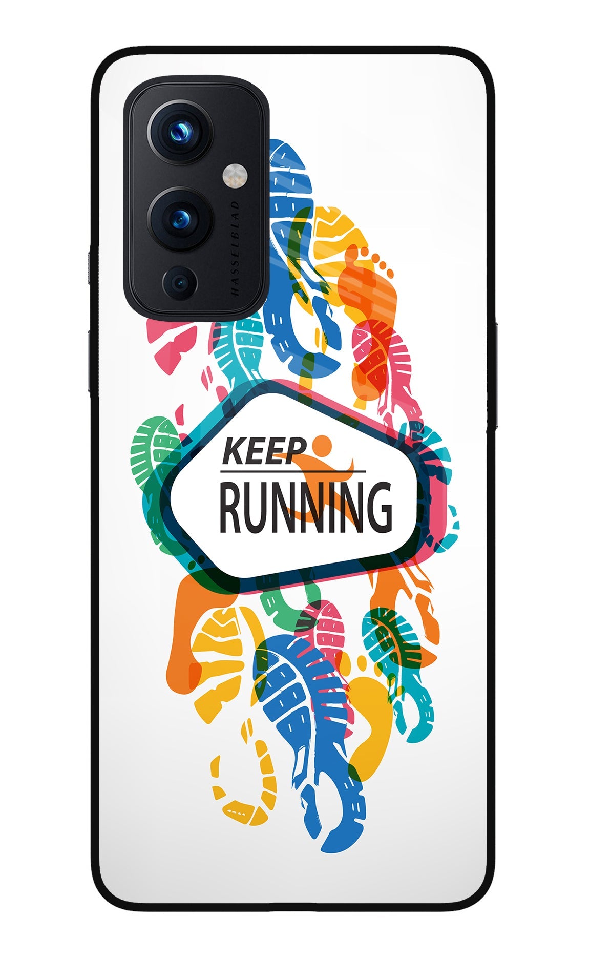 Keep Running Oneplus 9 Back Cover