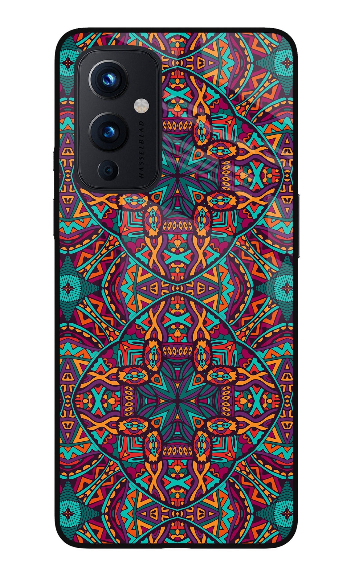 Colour Mandala Oneplus 9 Back Cover