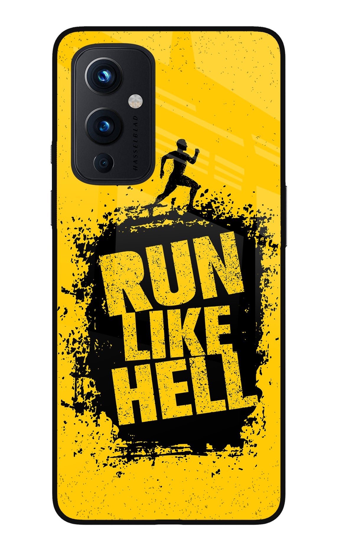 Run Like Hell Oneplus 9 Glass Case