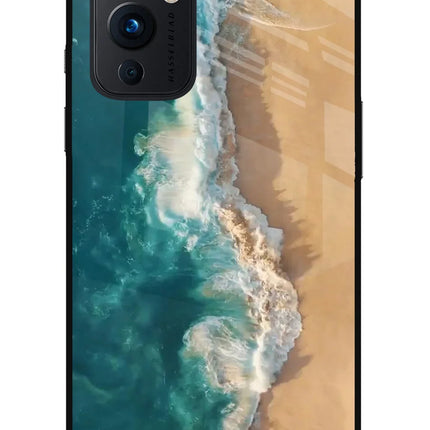 Ocean Beach Oneplus 9 Glass Case
