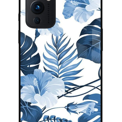 Fabric Art Oneplus 9 Glass Case