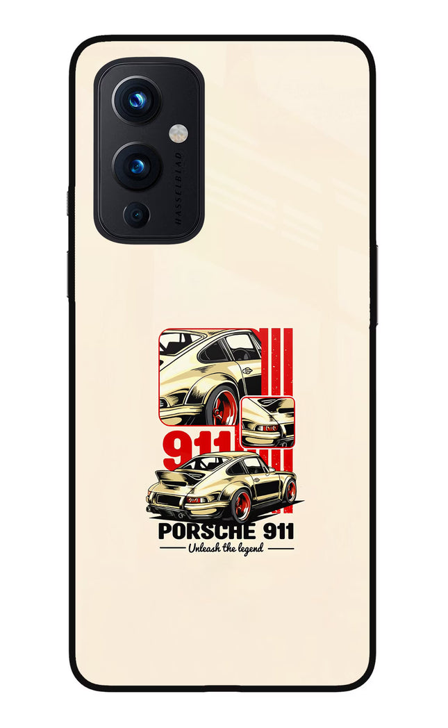 Classic Porsche 911 Oneplus 9 Glass Case