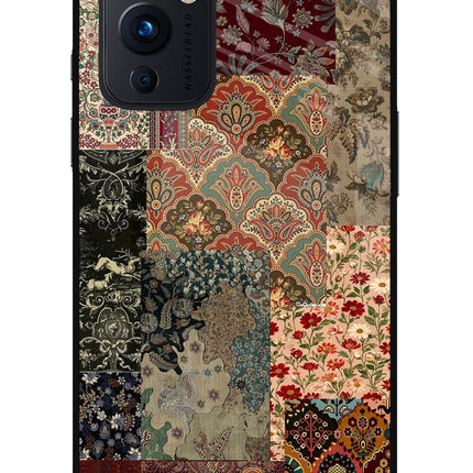 Desi Print Oneplus 9 Glass Case
