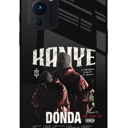Donda Kanye West Oneplus 9 Glass Case