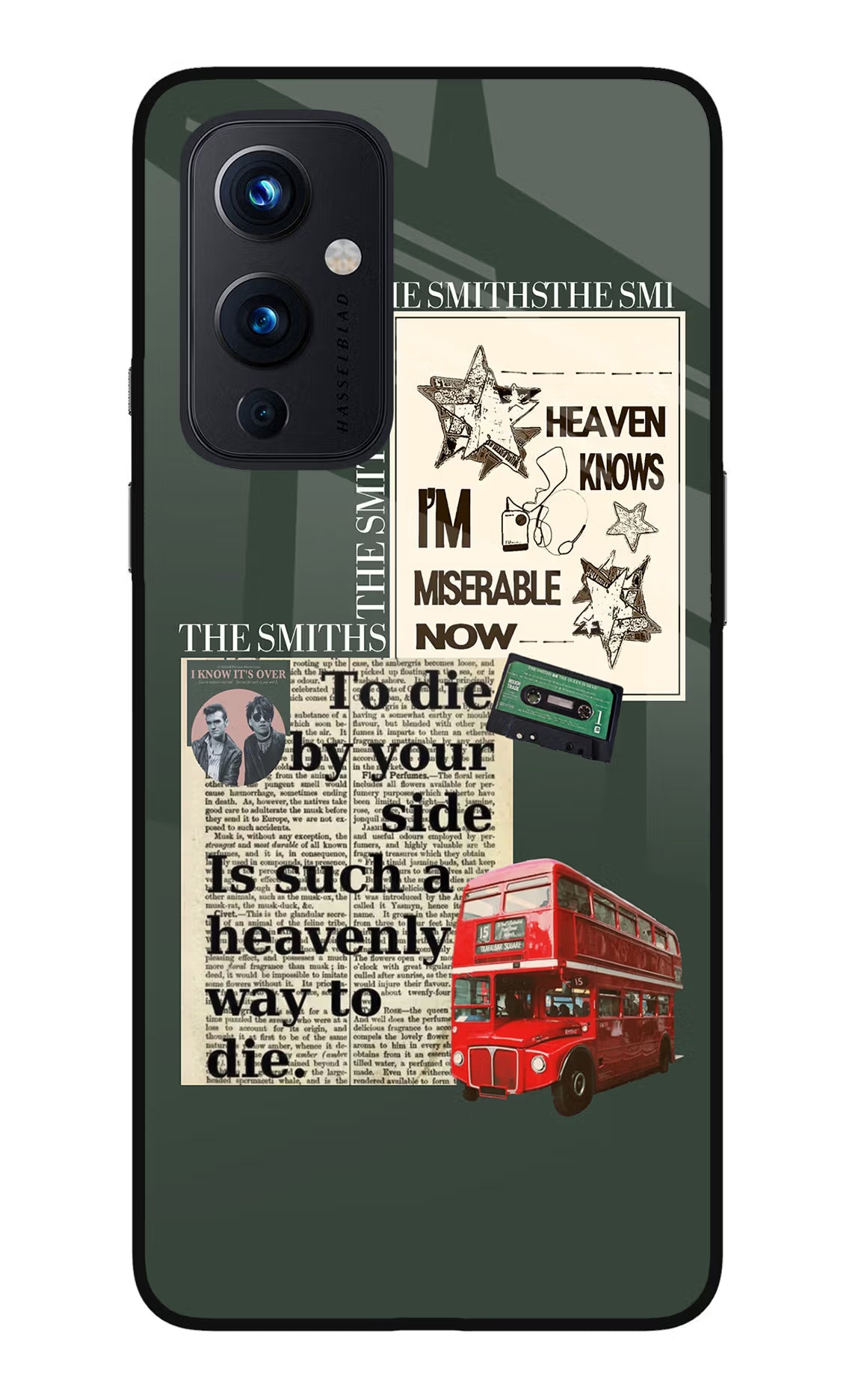 The Smiths Oneplus 9 Glass Case Back Cover by Casekaro