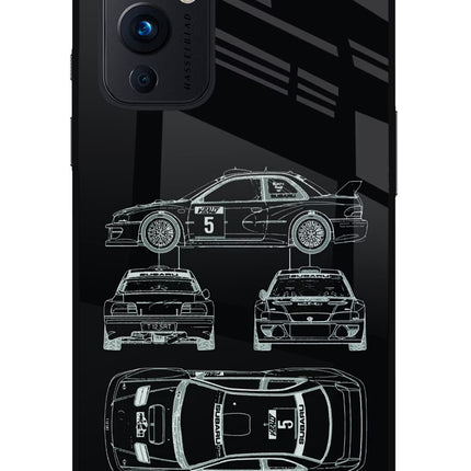 WRC'99 Oneplus 9 Glass Case