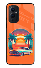 Palm Drive 80s Oneplus 9 Glass Case