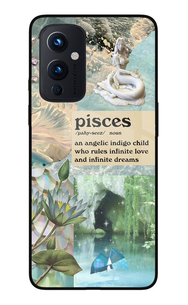 Pisces Zodiac Oneplus 9 Glass Case
