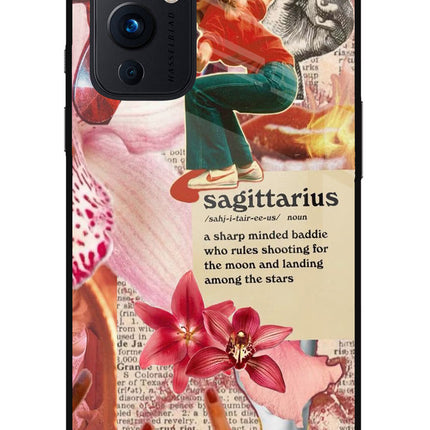 Sagittarius Zodiac Oneplus 9 Glass Case