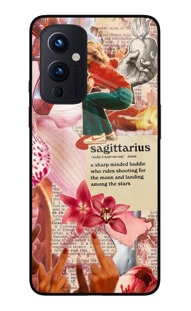 Sagittarius Zodiac Oneplus 9 Glass Case