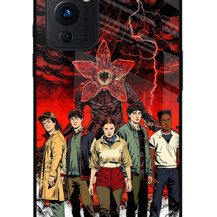 Ordinary Things Characters Oneplus 9 Glass Case