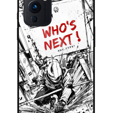 Who's Next Oneplus 9 Glass Case