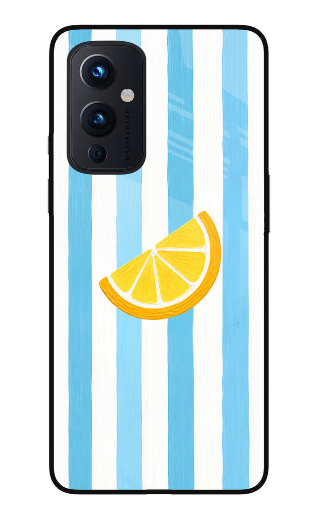 Summer Lemon Oneplus 9 Glass Case