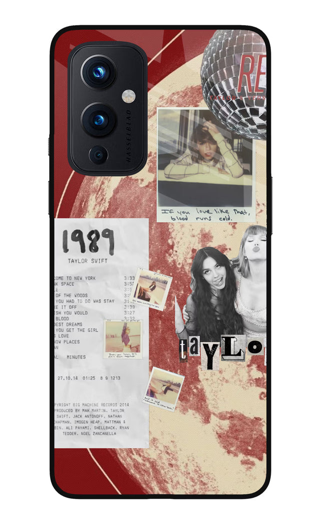 Taylor Swift Oneplus 9 Glass Case