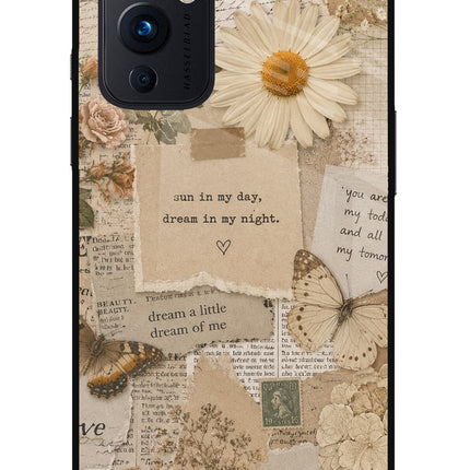 Vintage case Oneplus 9 Glass Case
