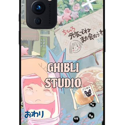 Studio Ghibli Oneplus 9 Glass Case